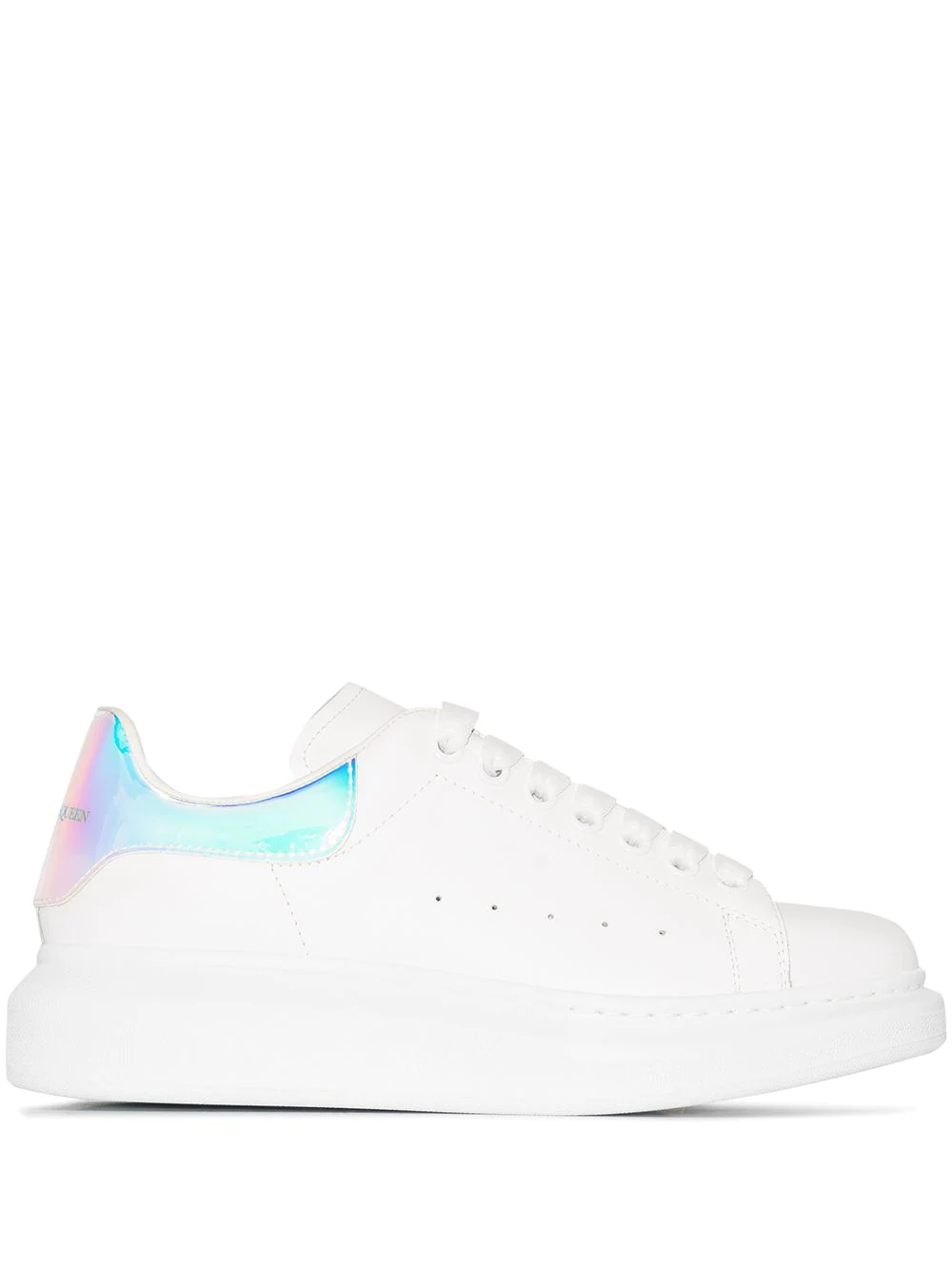 Sneakers Oversize Bianche Con Spoiler Iridescente ALEXANDER